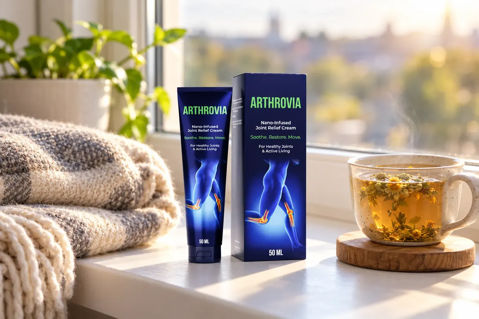 Arthrovia — le produit au quotidien
