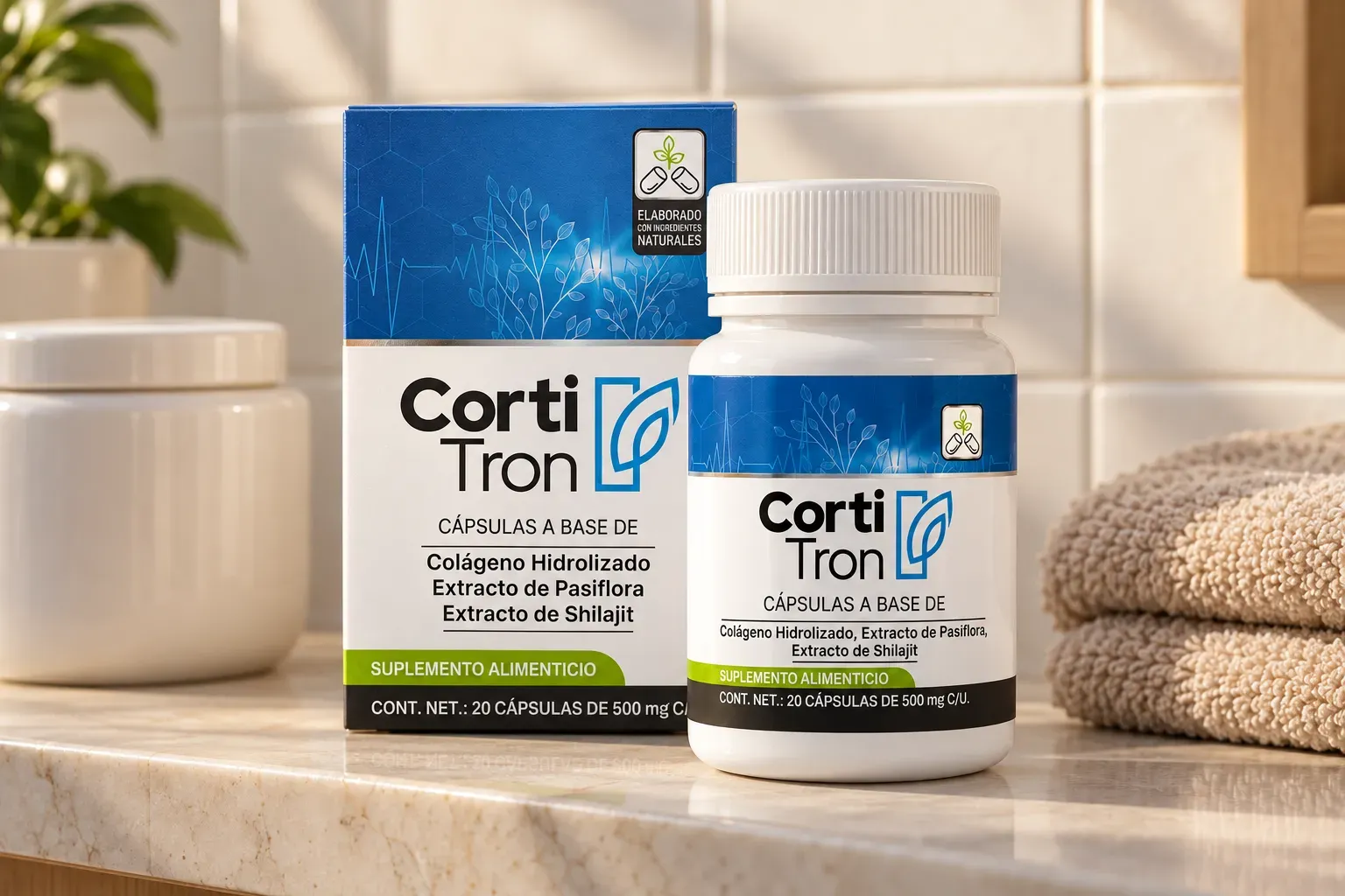 Cortitron — le produit au quotidien