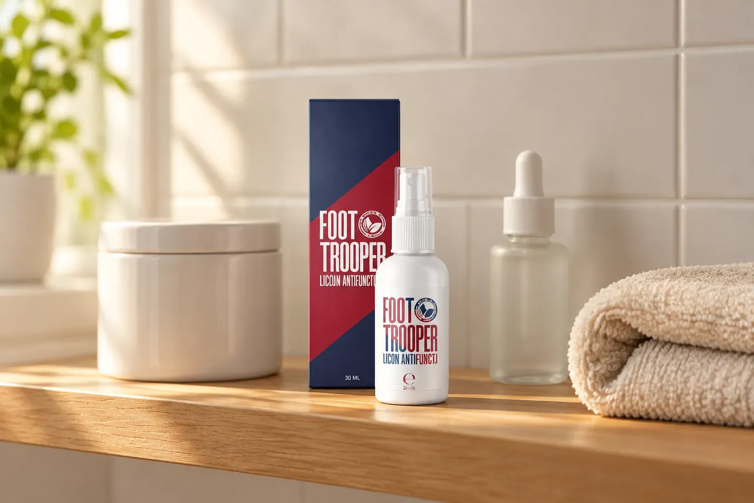 Foot Trooper-средство от грибка — le produit au quotidien