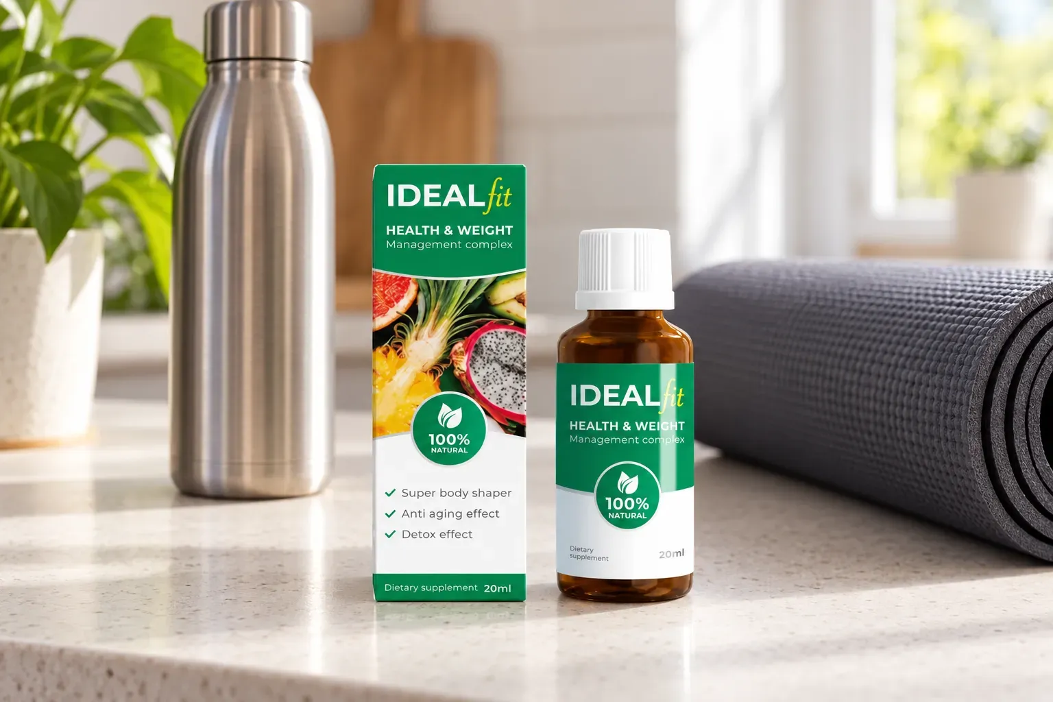 IdealFit — le produit au quotidien