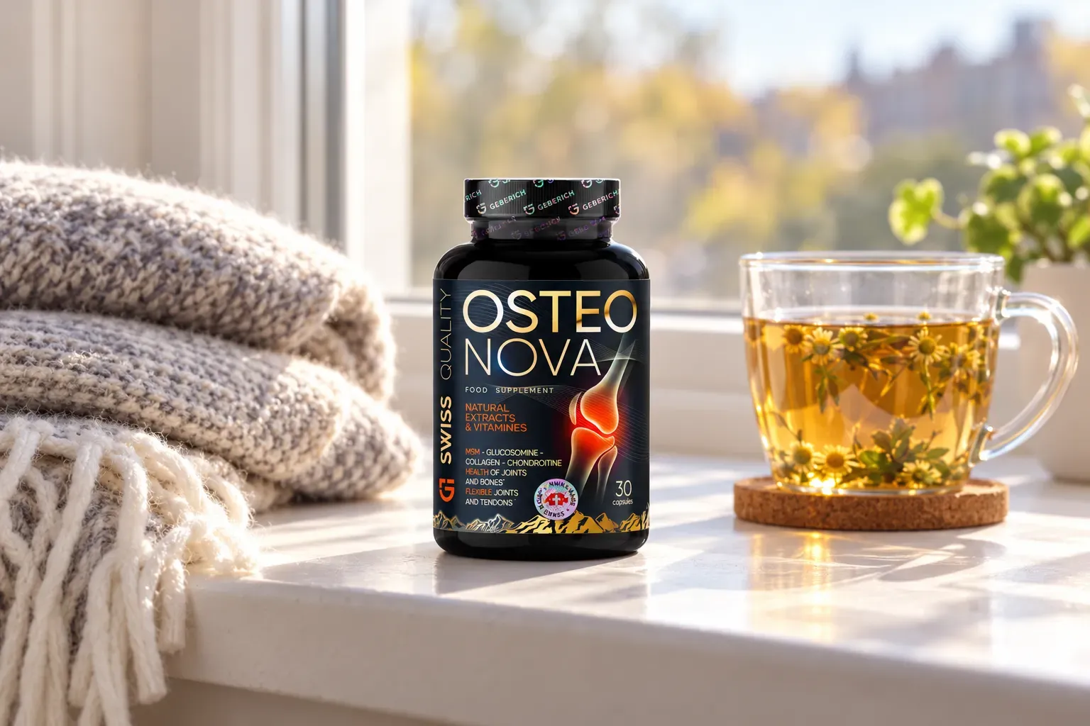 OsteoNova — le produit au quotidien