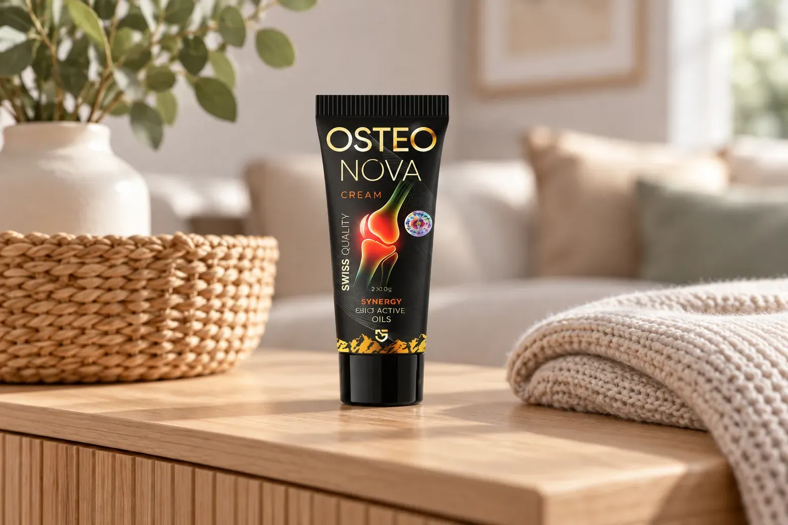 OsteoNova cream — le produit au quotidien