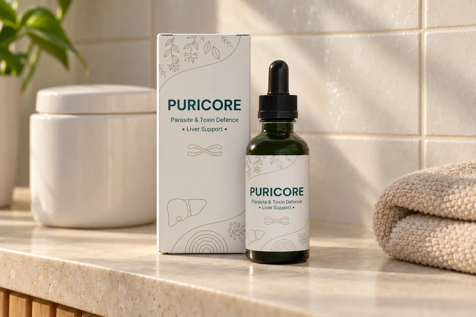 Puricore parasites — le produit au quotidien