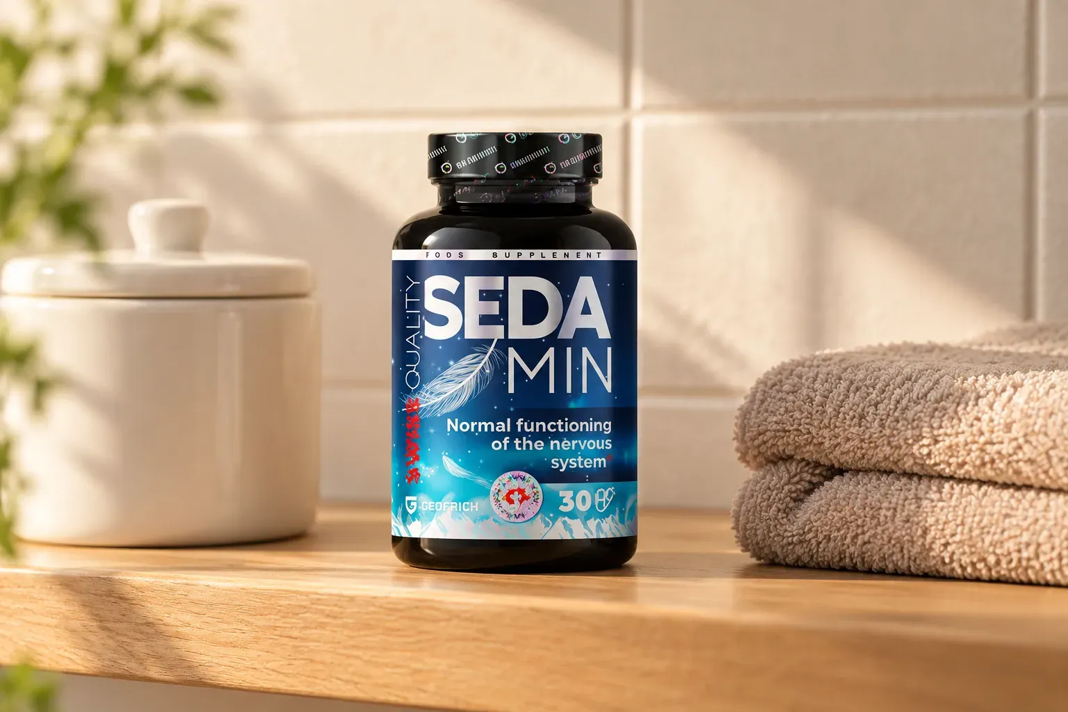 Sedamin — le produit au quotidien
