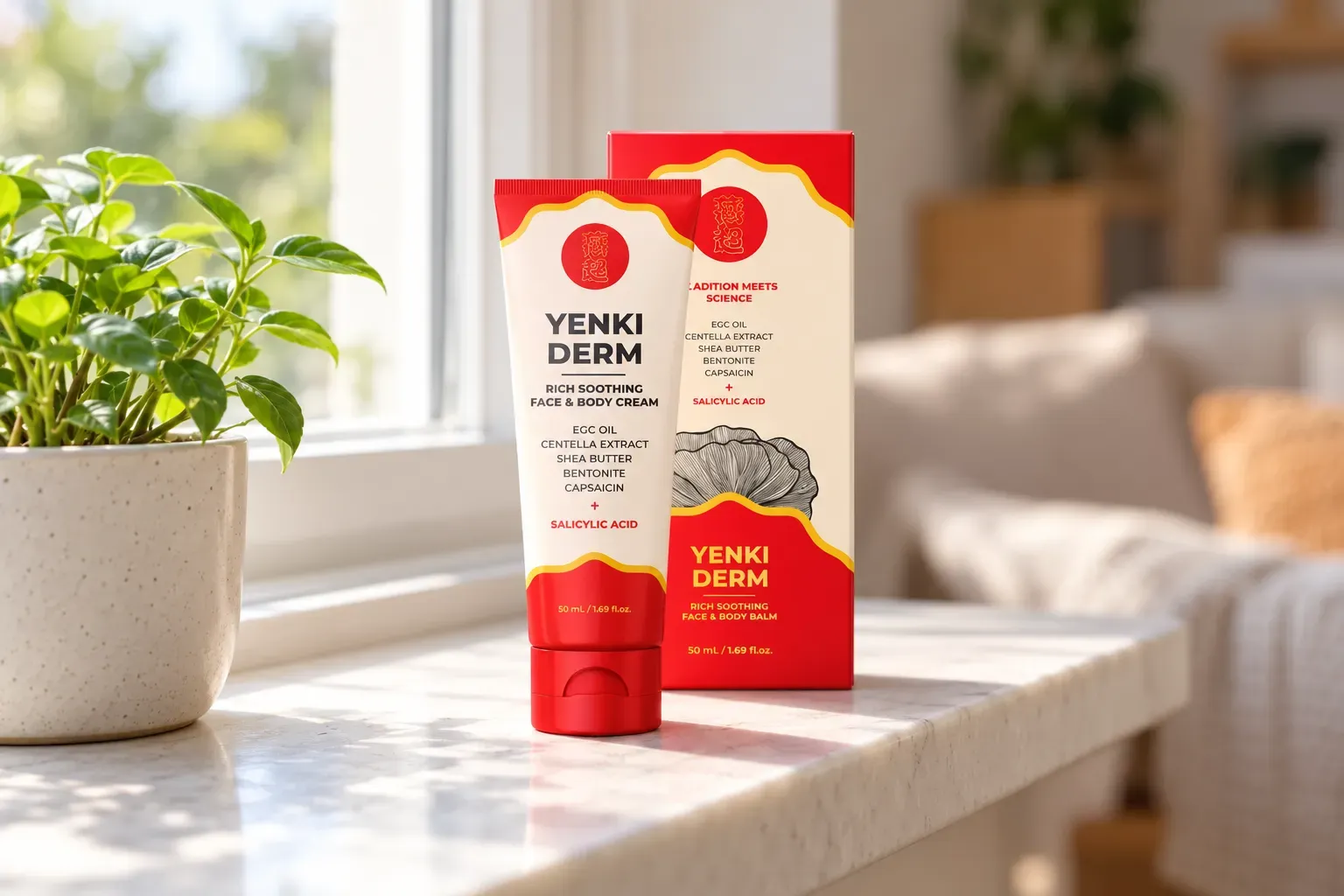 Yenki Derm — le produit au quotidien